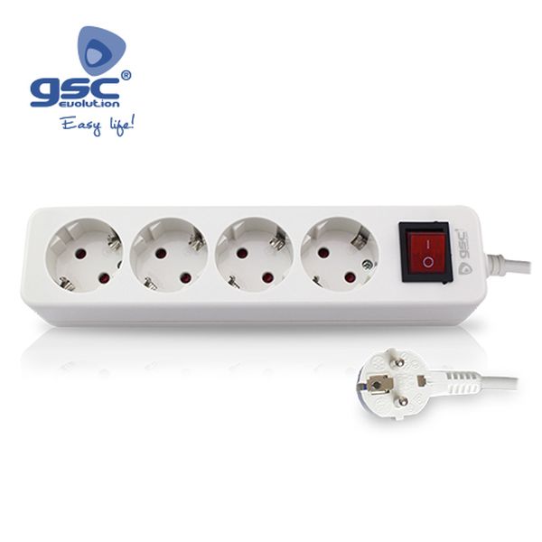 Base multiple Mega 4T. / Int. (3x1.5mm) 1.5M -Blis | 000800213