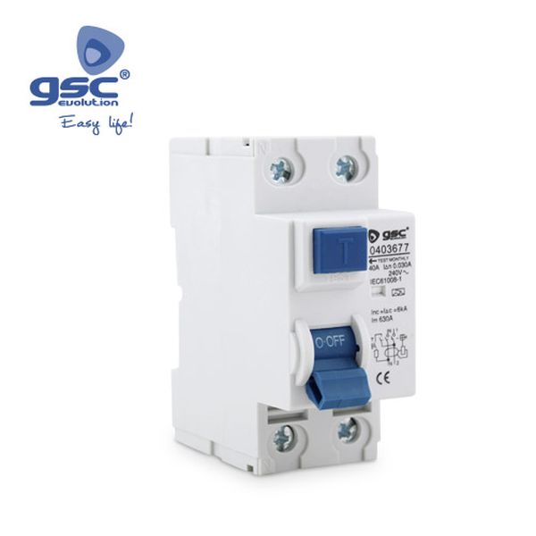 Interrupteur différentiel 2P 63A Classe AC | 000403675