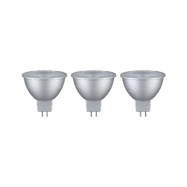 LED GU5,3 x3 450lm 2700K 36° Chrome 12V