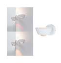 WallCeiling Sabik IP44 LED gradable 13W Blanc dépoli 230V plastique