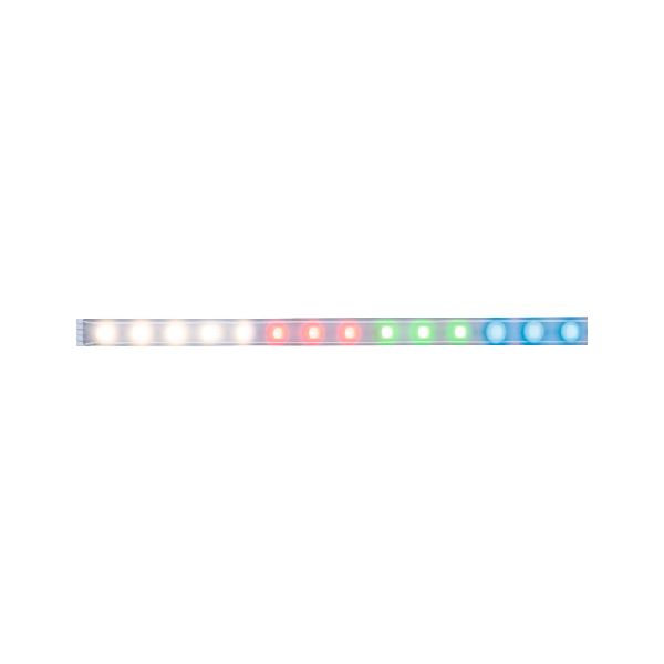 MaxLED ruban 1 m RGBW 12 W 24 V Argent Plastique