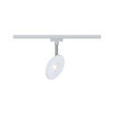 Spot URail Sphere 7,4W Blanc/Chrome 230V plastique gradable 2700 K