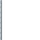 Montant vertical pour portes partielles, quadro evo H2100mm FN2100PD