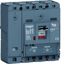 Disjoncteur Boitier Moulé h3+ P160 TM A/A 4P4D In40A Icu50kA à cage HMS041DC