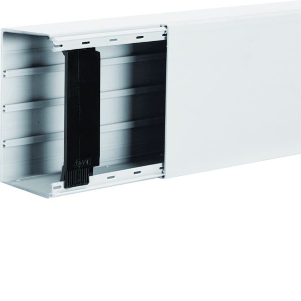 Goulotte de distribution cloisonnable lifea LFF 60x110mm PVC Blanc LFF6011009016