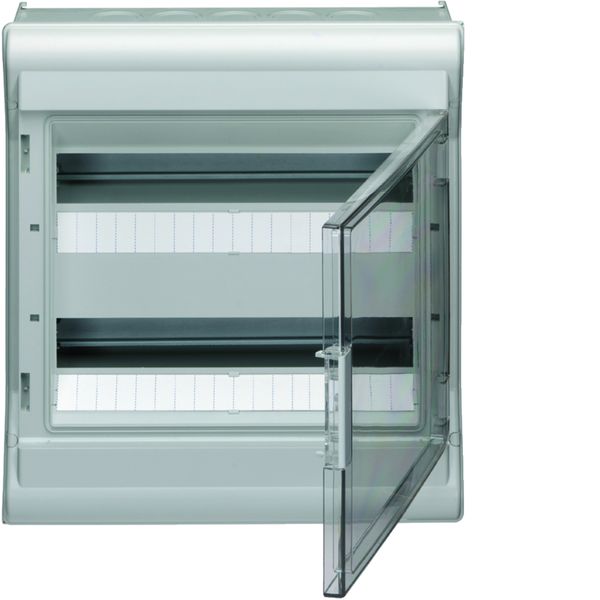 Coffret de distribution étanche Vector IP55, 2 rangées 36 modules 452x418x151mm VE218F