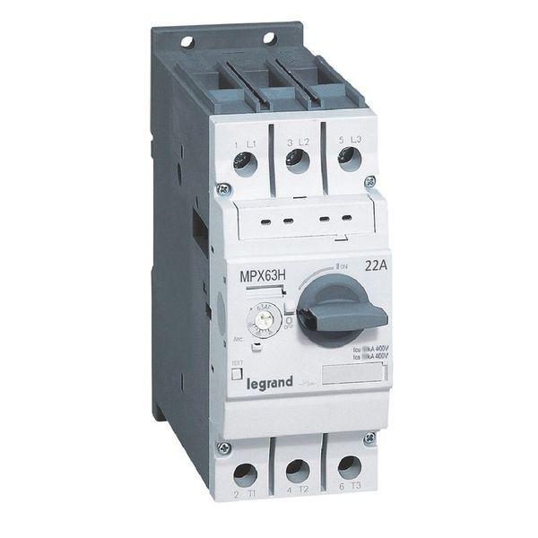 Mpx 63H Disjoncteur Moteur Magneto Thermique 14-22A 50Ka legrand 417363
