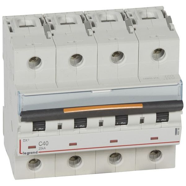Disjoncteur Dx³ 25Ka Arrivée Haut/Départ Bas Vis 4P 400V~ 40 legrand 409798