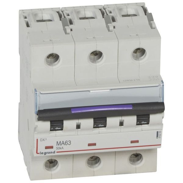 Dx3 Disjoncteur 3P Ma63 50Ka legrand 410255