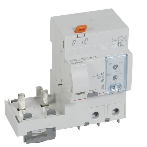 Dx3 Bloc Differentiel 2P 125A F Reglable legrand 410584