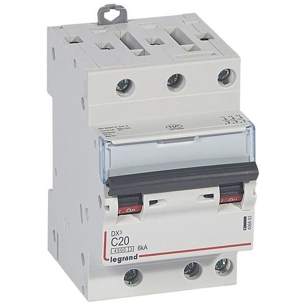 Dx3 Disjoncteur 3P C20 4500A/6Ka 3 Modul Es legrand 406893