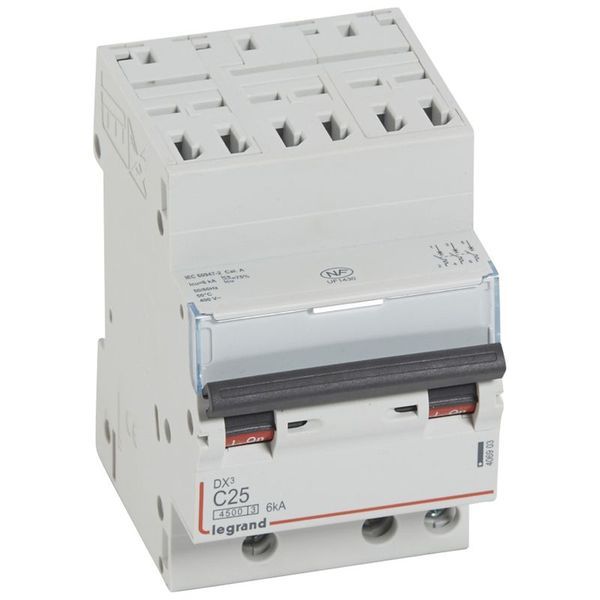 Dx3 Disjoncteur 3P C25 4500A/6Ka Auto legrand 406903