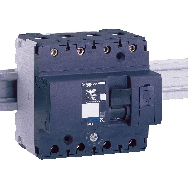 Multi9 NG125L - disjoncteur modulaire - 4P - 40A - 18826