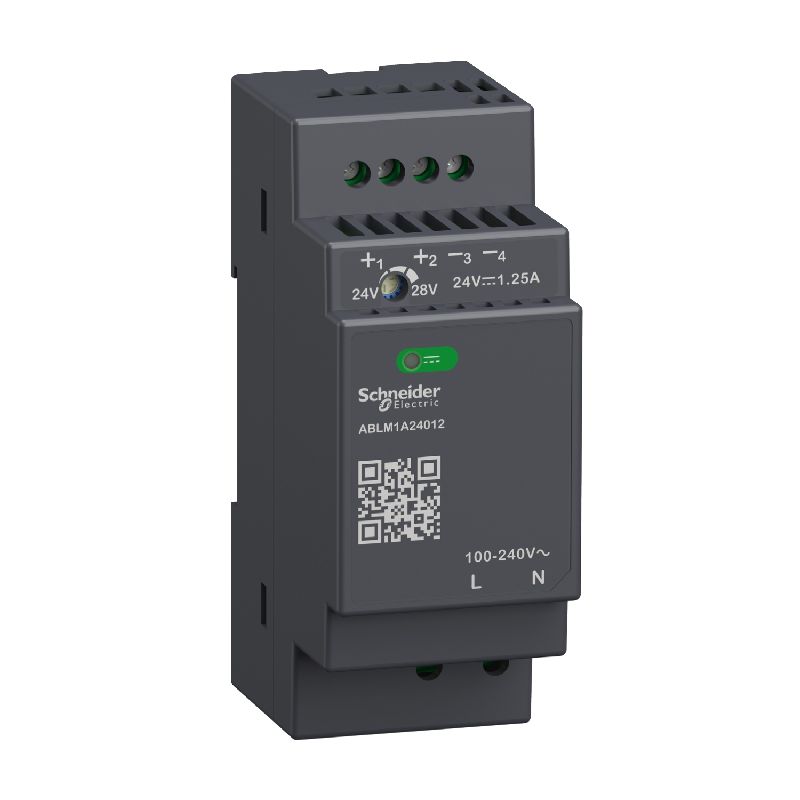 Modicon ABL - alimentation à découpage - 1,2A - 10 ABLM1A24012