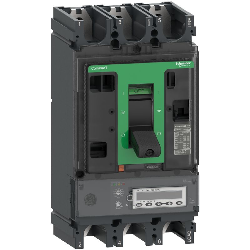 ComPacT NSX630HB2 - disjoncteur - MicroLogic 6.3E C63W36E630