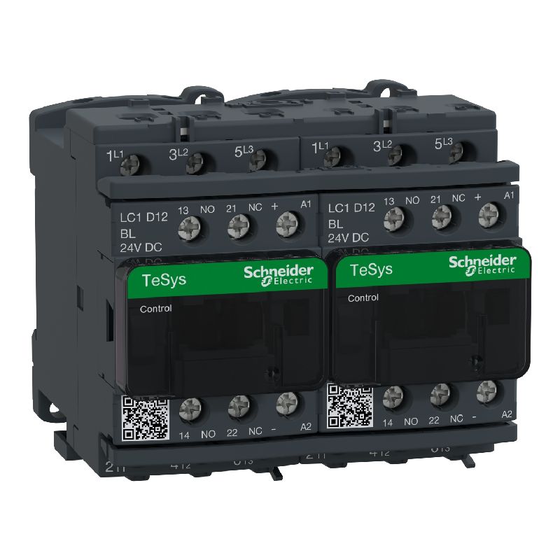 TeSys LC2D - contacteur inverseur - 3P - AC-3 440V LC2D12BLV