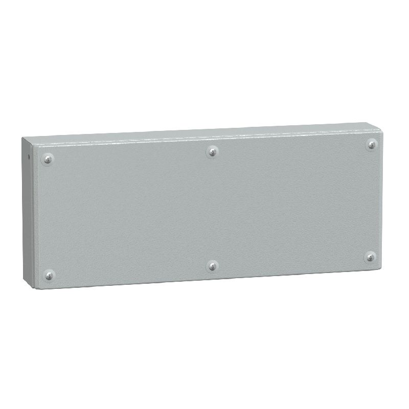 Spacial SBM - boite acier 200x500x80mm - couvercle NSYSBM20508