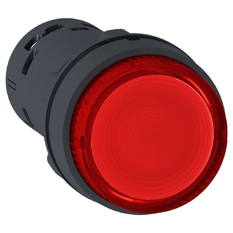 Harmony bouton poussoir lumineux - Ø22 - BA9s roug XB7NW3461