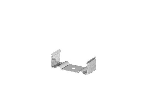 [DC1000537] GRAZIA 20, clips de montage, apparent, inox, 2 pièces 1000537