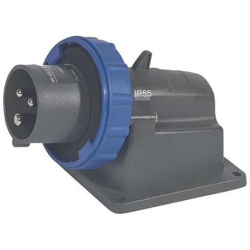[LEG051186] Fiche Inclinée Hypra Ip66/67-55 16A 200V~ À 250V~ 2P+T - legrand 051186