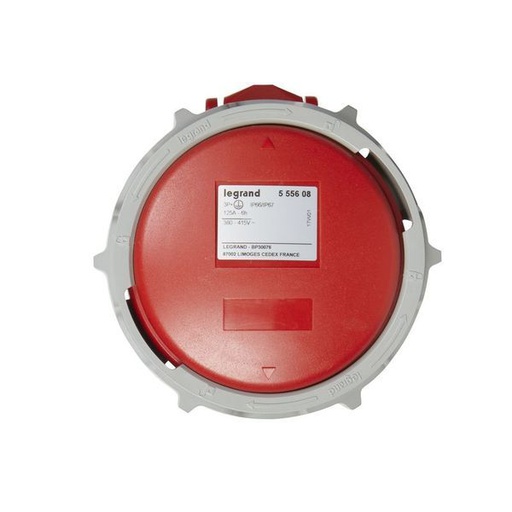 [LEG555608] Prise Mobile 125A 3P+T 400V Ip66/67/69 legrand 555608