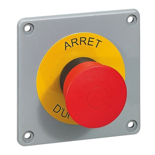 [LEG057745] Plaque Avec Coupure D'Urgence legrand 057745