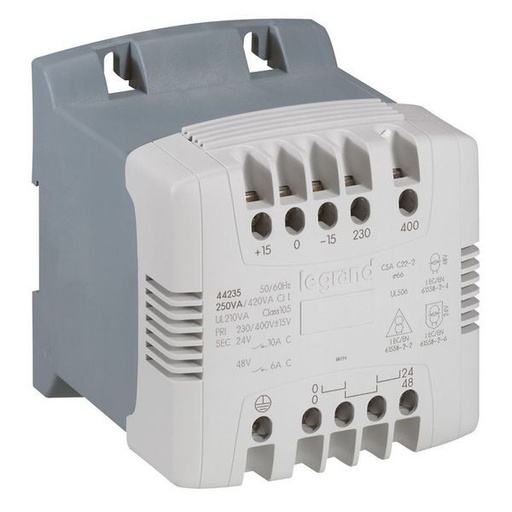 [LEG044236] Transformateur De Commande Et Sécurités À Vis -Prim 230/400V legrand 044236