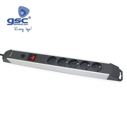 [GC000801086] Multiprises Espagnole Aluminium 5T. / Int. (3x1.5m | 000801086