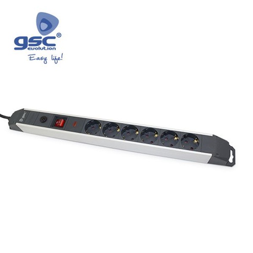 [GC000801087] Multiprises Espagnole Aluminium 6T. / Int. (3x1.5m | 000801087
