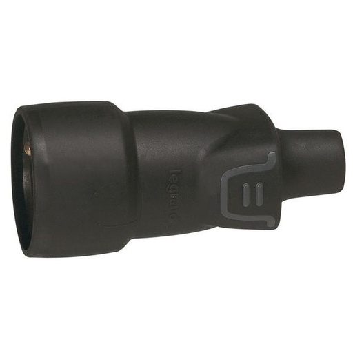 [LEG050446] Prolongateur Borne À Vis 2P+T 16A Ik08 Ip44 À Sortie Droite legrand 050446