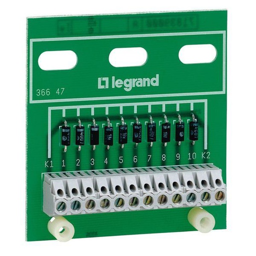 [LEG036647] Platine 10 Diodes legrand 036647