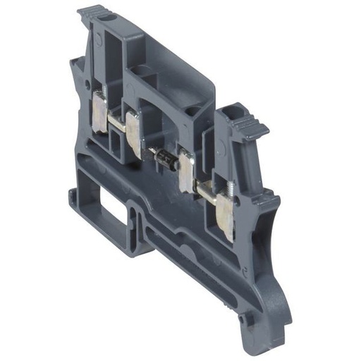 [LEG037154] Bloc A Vis A Diode 1 Jonction 2.5Mm2 (Pa S De 5 Mm) Gris legrand 037154