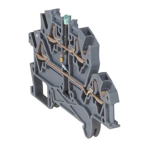 [LEG037255] Bloc Res.Diod.2Jon 4P5 2Eta Gris legrand 037255