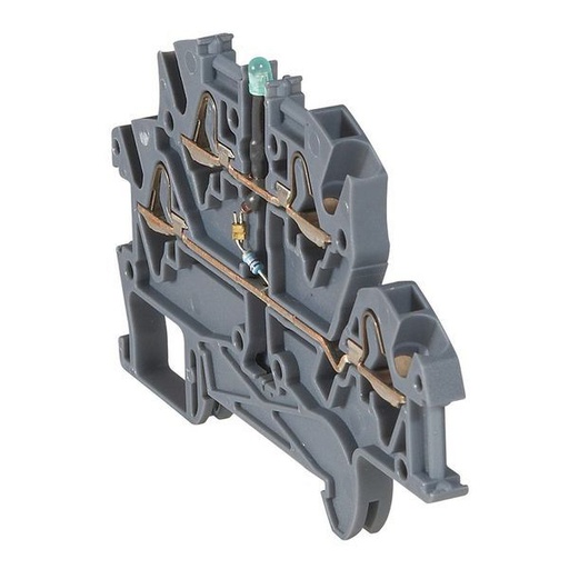 [LEG037256] Bloc Res.Led 2Jon 4P5 2Eta Gris legrand 037256