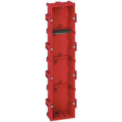 [LEG080144] Boîte Multiposte Batibox Maçonnerie 4 Postes 8 À 10 Modules legrand 080144