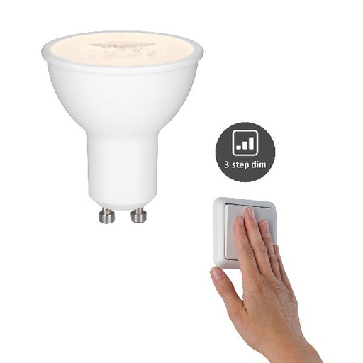 [PAU28577] LED GU10 460lm 2700K 6,5W 3step dim 230V