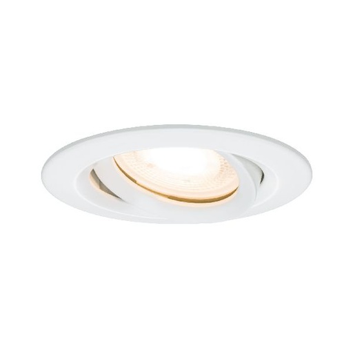 [PAU93661] Kit ENC Nova Plus IP65 orienta max 1x35W GU10/GU5,3 51mm Blanc dépoli/alu zinc