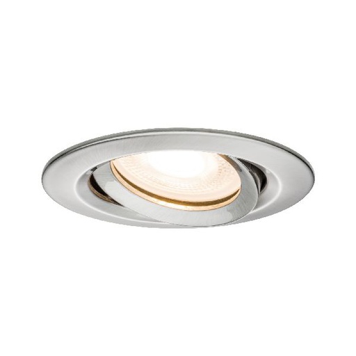 [PAU93662] Kit ENC Nova Plus IP65 orienta max 1x35W GU10/GU5,3 51mm Acier bros/Alu zinc