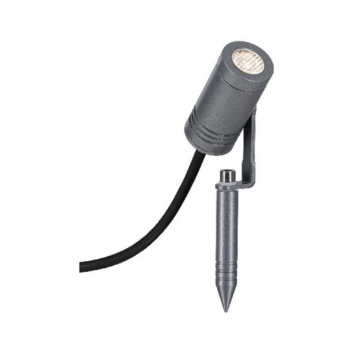 [PAU94376] Spot extérieur 230V Radix 7W IP65 3000K Alu Grey