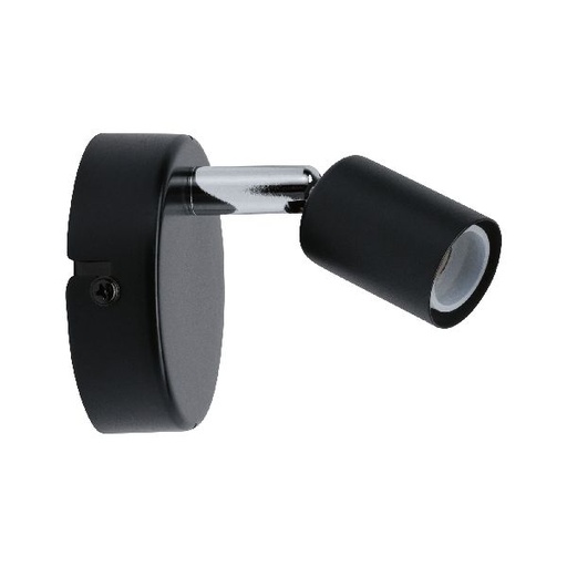 [PAU66750] Spot Carolina IP44 max1x10W GU10 Anthracite 230V Métal