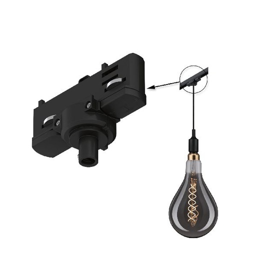 [PAU91387] Adaptateur Susp ProRail3 Universal nr 230V métal/plastique 3 phases