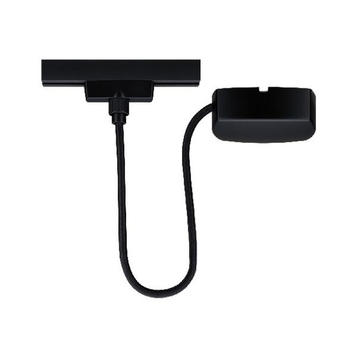 [PAU96916] Alim par câble URail Système 1m 230V max. 1000W Noir mat Métal/Plastique