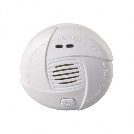 [ELE302560] Détecteur autonome de fumée DAAF Ø 67mm pile lithium 10 ans NF