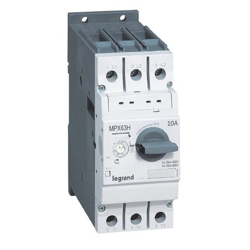 [LEG417360] Mpx 63H Disjoncteur Moteur Magneto Thermique 6-10A 100Ka legrand 417360