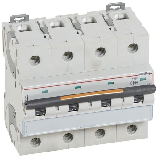 [LEG409746] Dx3 Disjoncteur 4P B40 25Ka legrand 409746