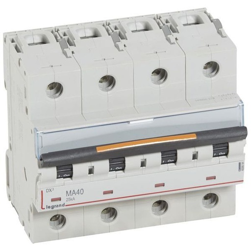 [LEG409894] Dx3 Disjoncteur 4P Ma40 25Ka legrand 409894