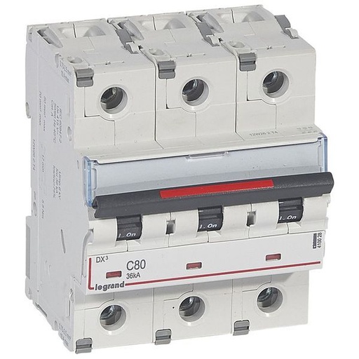 [LEG410028] Dx3 Disjoncteur 3P C80 36Ka legrand 410028
