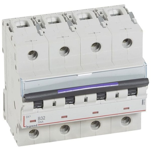[LEG410125] Dx3 Disjoncteur 4P B32 50Ka legrand 410125
