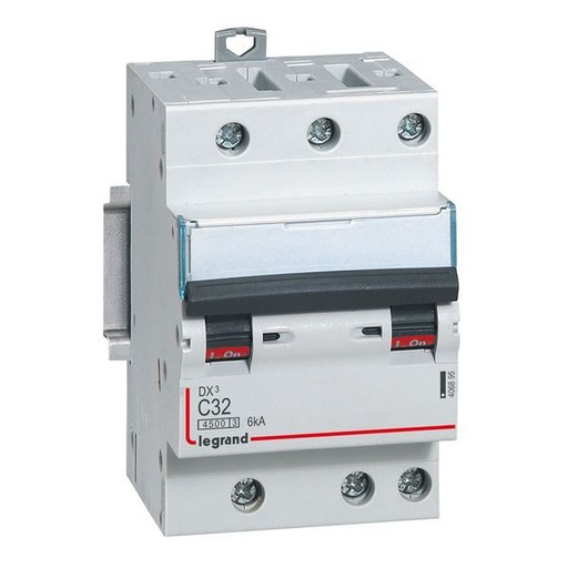 [LEG406895] Dx3 Disjoncteur 3P C32 4500A/6Ka 3 Modul Es legrand 406895