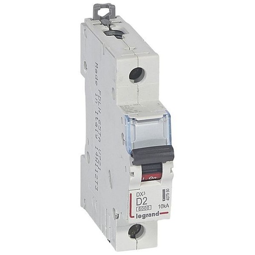 [LEG407950] Dx3 Disjoncteur 1P D2 6000A/10Ka legrand 407950